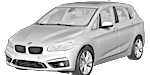 BMW F45 B12B0 Fault Code